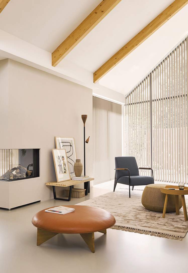 Vertical blinds for sliding doors